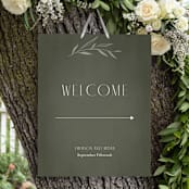 "Botanical Arches" - Large Signs in Moss by Kelly Schmidt - In Use