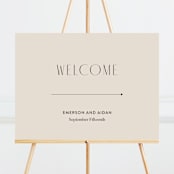 "Layered" - Large Signs in Natural by Kelly Schmidt - Front