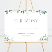 "Grove" - Large Signs in Fern by Everett Paper Goods - Front