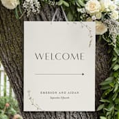 "Vine Wrap" - Large Signs in Cotton by Amy Kross - In Use