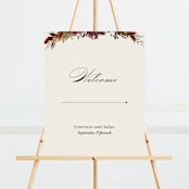 "poetique" - Large Signs in Autumn by Kate Ahn - Front