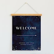 "oponki" - Large Signs in Deep Sea by chocomocacino - With Hanging Bar (sold separately)