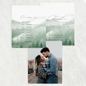 "Over the mountains" - Large Signs in Fern by Helen Halik - Text Layout Options for Large Signs