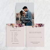 "Fleur" - Large Signs in Blush by Lori Wemple - Text Layout Options for Large Signs