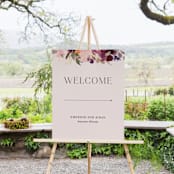"Fleur" - Large Signs in Blush by Lori Wemple - In Use