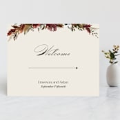"poetique" - Large Signs in Autumn by Kate Ahn - Front