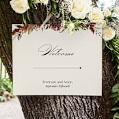 "poetique" - Large Signs in Autumn by Kate Ahn - In Use