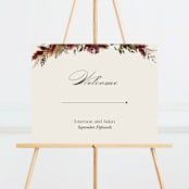 "poetique" - Large Signs in Autumn by Kate Ahn - Front