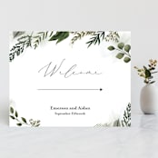 "Classic Love" - Large Signs in Vanilla by Susan Moyal - Front