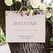 "Fleur" - Large Signs in Blush by Lori Wemple - In Use