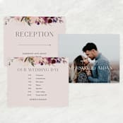 "Fleur" - Large Signs in Blush by Lori Wemple - Text Layout Options for Large Signs