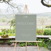 "Soft Arch" - Large Signs in Sage by Erica Krystek - In Use