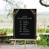 "Nouveau flowers" - Large Signs in Onyx by Ana de Sousa - In Use
