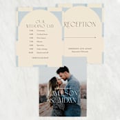 "Checker Wash" - Large Signs in Ivory by Baumbirdy - Text Layout Options for Large Signs