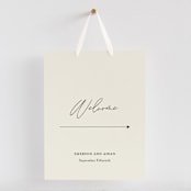 "Together" - Large Signs in Cream Puff by Pixel and Hank - With Hanging Ribbon (sold separately)