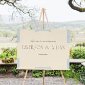 "Checker Wash" - Large Signs in Ivory by Baumbirdy - In Use