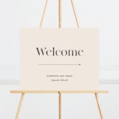 "Little party big love" - Large Signs in Noir by Jessica Corliss - Front