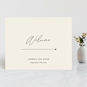 "Together" - Large Signs in Cream Puff by Pixel and Hank - Front