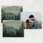 "The Forest" - Large Signs in Jade by Elly - Text Layout Options for Large Signs