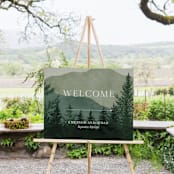 "The Forest" - Large Signs in Jade by Elly - In Use