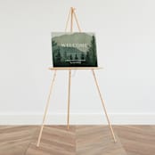 "The Forest" - Large Signs in Jade by Elly - On Large Standing Easel (sold separately)