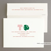"Tropic Hot" - Bachelorette Party Invitations in Tropical by Baumbirdy - FREE Recipient Addressing