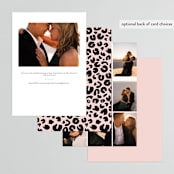 "Bachelorette Sunnies" - Bachelorette Party Invitations in Rose by Hudson meet Rose - Back of Card