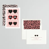 "Bachelorette Sunnies" - Bachelorette Party Invitations in Rose by Hudson meet Rose - Assembled