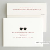 "Bachelorette Sunnies" - Bachelorette Party Invitations in Rose by Hudson meet Rose - FREE Recipient Addressing