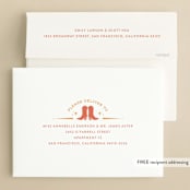 "Nash Bash" - Bachelorette Party Invitations in Coral by Cindy Reynolds - FREE Recipient Addressing