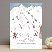 "Last Ride" - Bachelorette Party Invitations in Lodge by Jenna Holcomb - Front