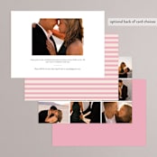 "Chic Party" - Bachelorette Party Invitations in Champagne by Angela Thompson - Back of Card