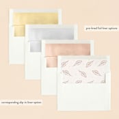 "Stacked Blessing" - Baptism and Christening Invitations in Cream by Oma N. Ramkhelawan - Envelope Liner Options