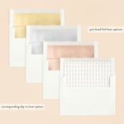 "Little angel" - Baptism and Christening Invitations in Snow by Ana de Sousa - Envelope Liner Options