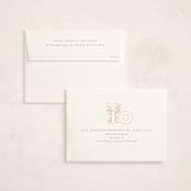 "Gilded cross" - Baptism and Christening Invitations in Sand by Creo Study - FREE Recipient Addressing