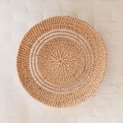 "Large Open Weave Wall Basket 18"" - Decorative Baskets in natural by LIKHA