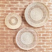 "Large Open Weave Wall Basket 18"" - Decorative Baskets in natural by LIKHA