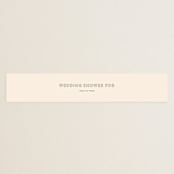 "For Two" - Bridal Shower in Blush by Sara Hicks Malone - Front