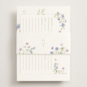 "Sweeping Meadow" - Bridal Shower in Wisteria by Everett Paper Goods - With Cards
