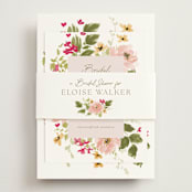 "Felicity" - Bridal Shower in Carnation by Everett Paper Goods - With Cards