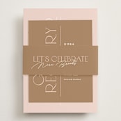 "Pretty in Pink" - Bridal Shower in Wildflower by Pixel and Hank - With Cards