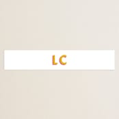 "Bold Initials" - Bridal Shower in Lawn by mo kelley - Front