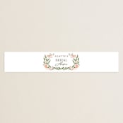 "Flower Shower Surround" - Bridal Shower in Petal by Paper Sun Studio - Front