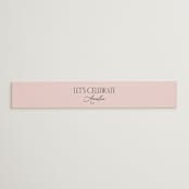 "Arbor" - Bridal Shower in Rosey by Pixel and Hank - Front