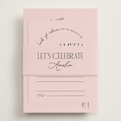 "Arbor" - Bridal Shower in Rosey by Pixel and Hank - With Cards