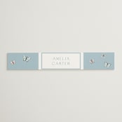 "Garden Love" - Bridal Shower in Periwinkle by Susan Moyal - Front