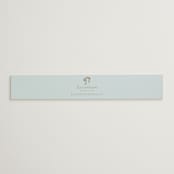 "Ribbon Wreath" - Bridal Shower in Bluebell by Leah Bisch - Front