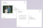 "Whisper" - Baby Shower Invitations in Blush by Sara Hicks Malone - Back of Card Options