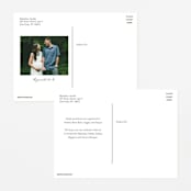 "Oh baby blue" - Baby Shower Invitations in Aquamarine by Jennifer Wick - Back of Card Options