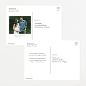 "Freshly cut flowers" - Baby Shower Invitations in Dusty Rose by Jennifer Wick - Back of Card Options
